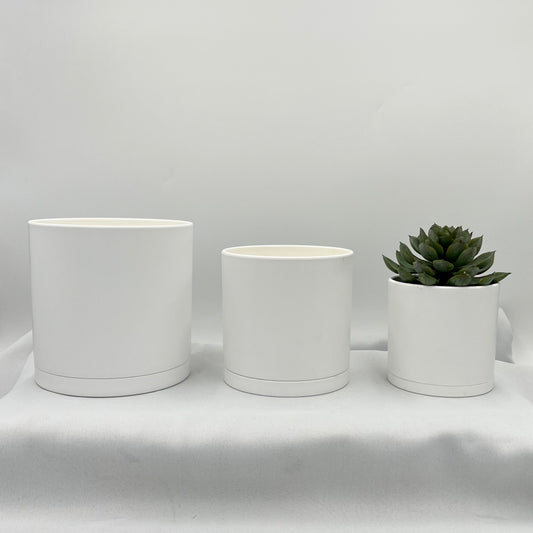 White Build-Your-Own Pot